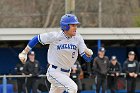 Baseball vs Nichols  Wheaton College Baseball vs Nichols College. - Photo By: KEITH NORDSTROM : Wheaton, baseball
